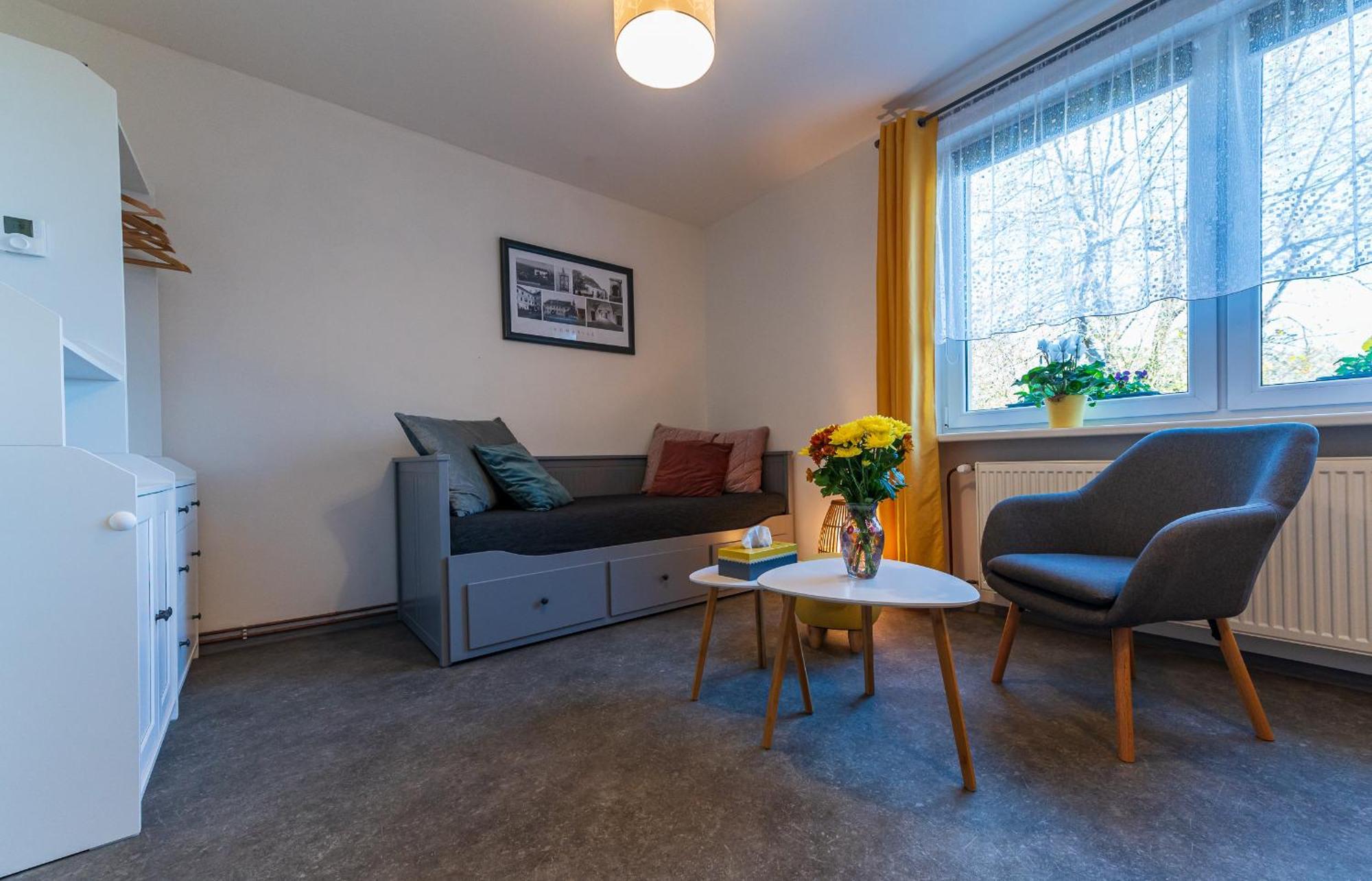 Ubytovani Na Samote - Apartman U Tesaru Komarice Exterior photo
